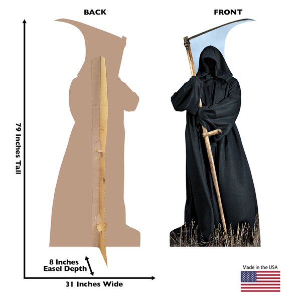 Advanced Graphics Halloween Grim Reaper Stand Up And Reviews Wayfair